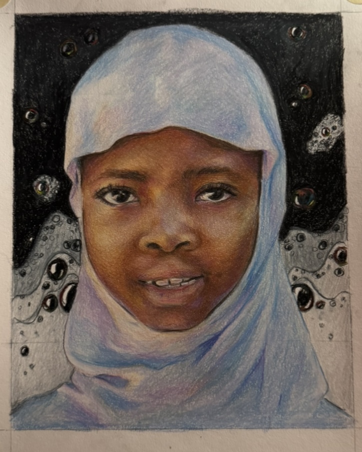 Drawing of girl